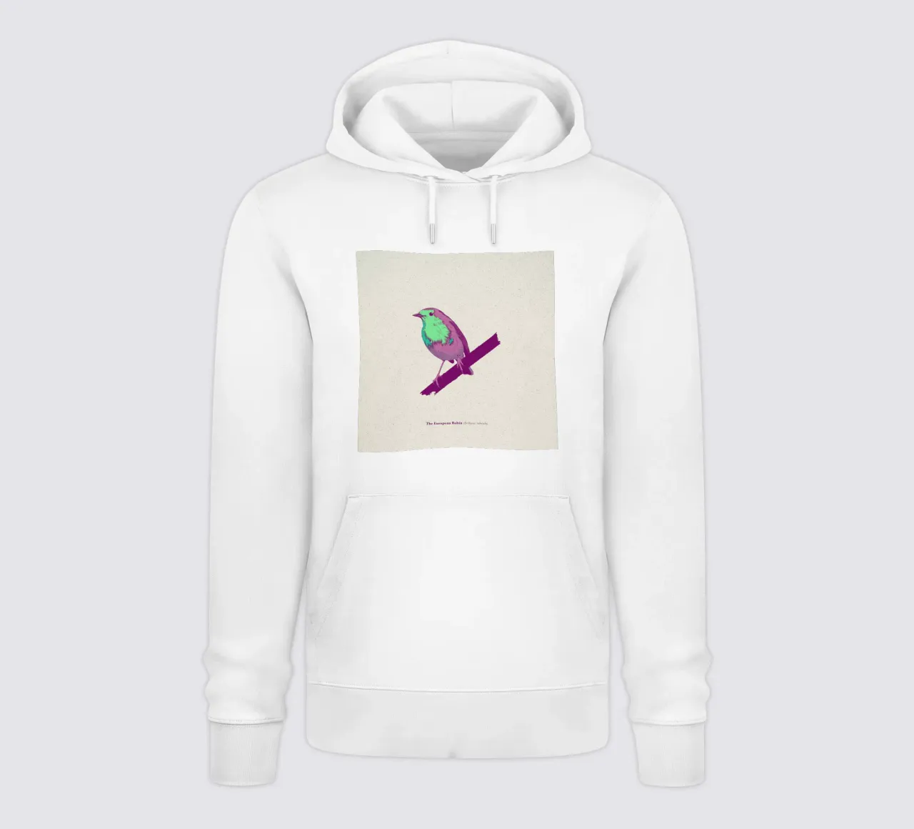 Bird 02 felpa con cappuccio da Cranio Dsgn