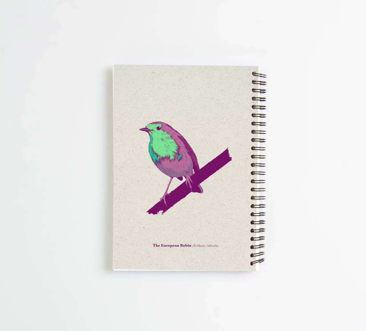 Bird 02 spiral notebook by Cranio Dsgn