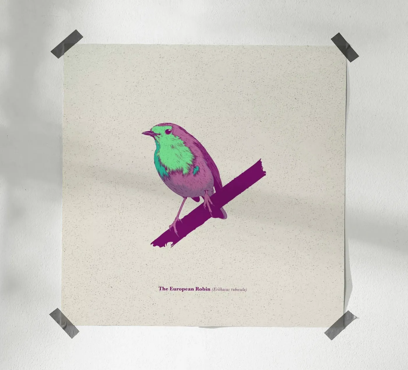 Bird 02 poster by Cranio Dsgn