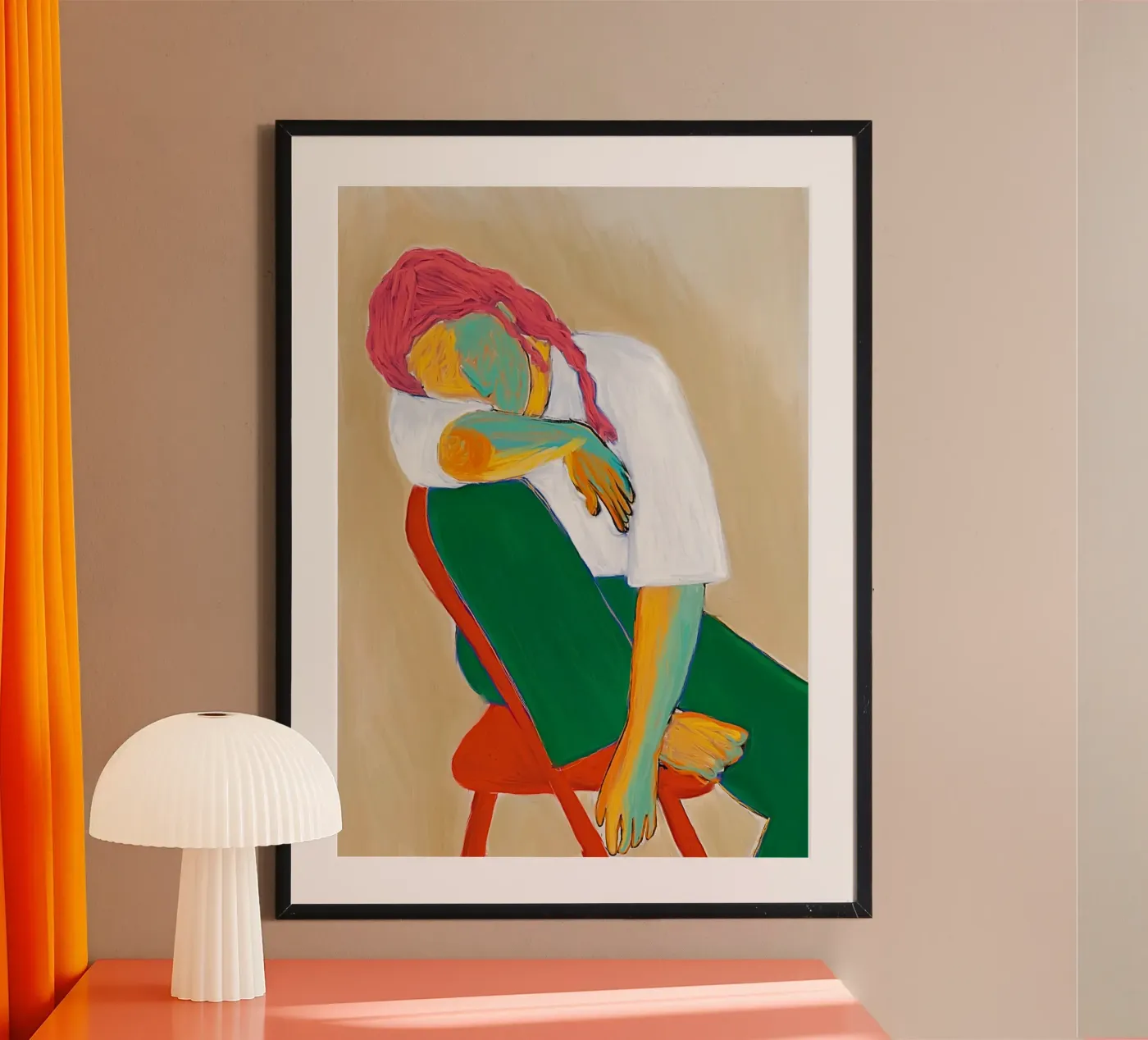 La donna riposa poster da tainah negreiros