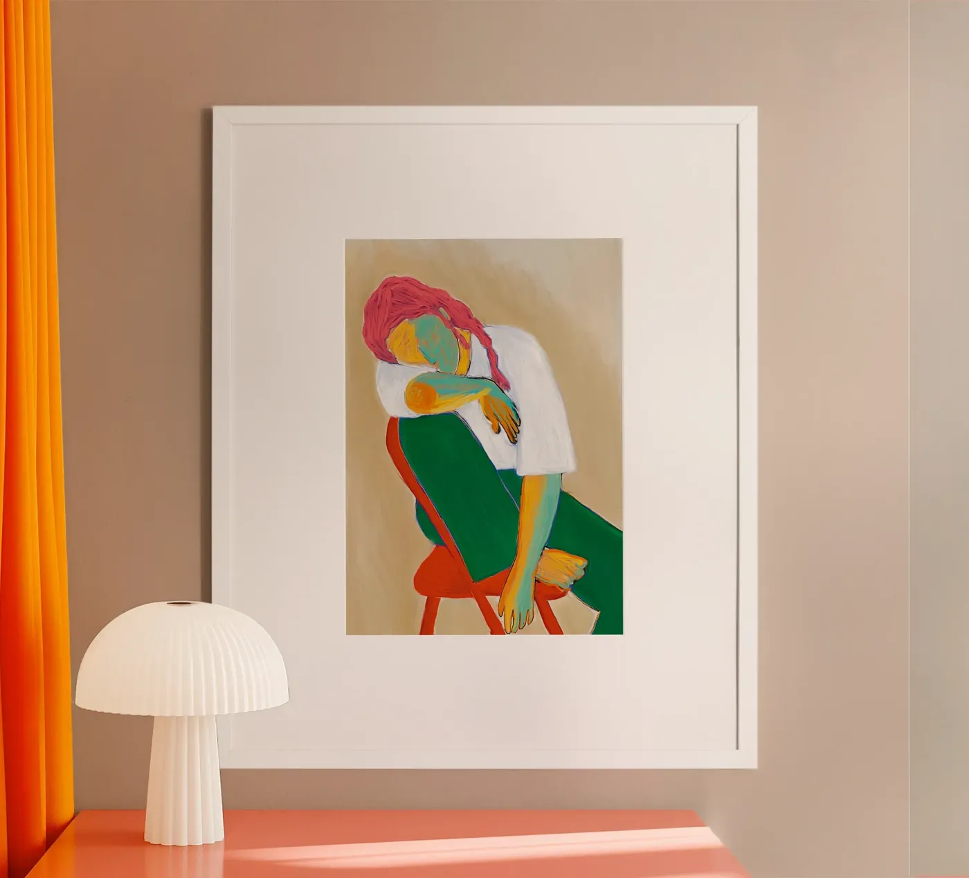 La donna riposa poster da tainah negreiros