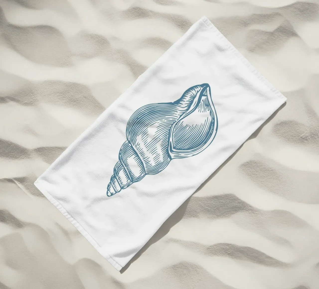 Nautilus Shell Vintage Ocean Line Art Poster telo mare da dawnthesea