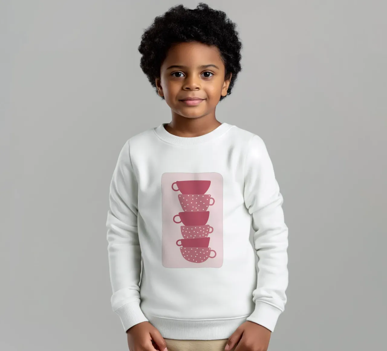 Tassen kids sweatshirt by Mia Nissen