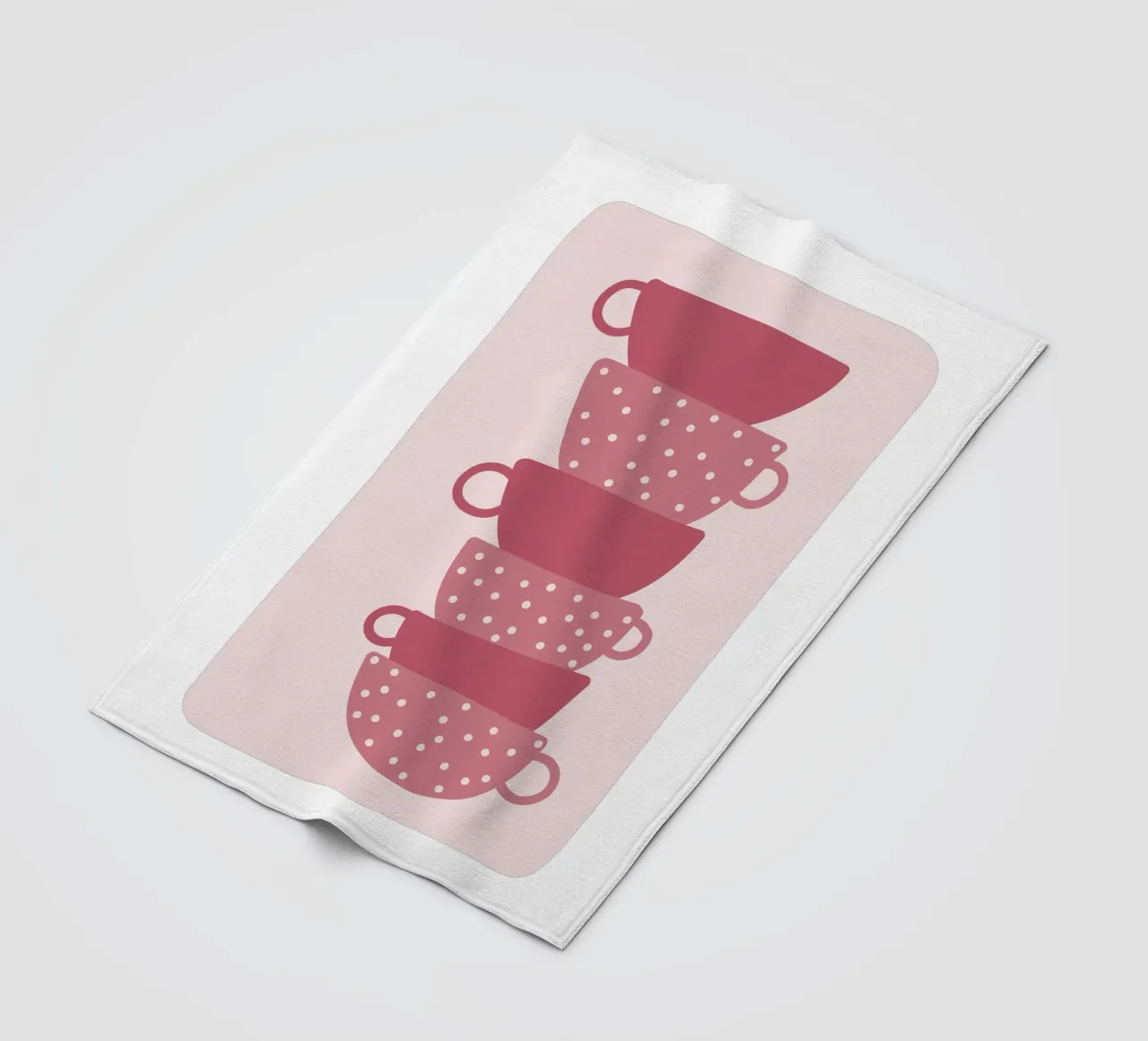 Tassen fleece blanket by Mia Nissen