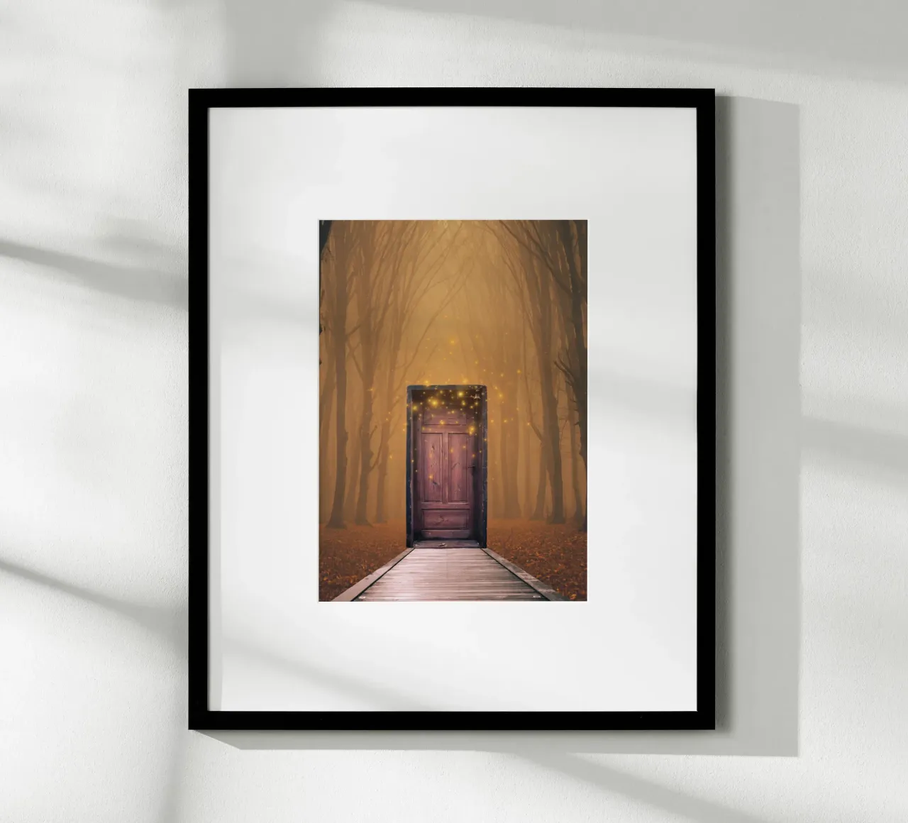 Porta mistica nella foresta carta hahnemühle da Berwies Artwork
