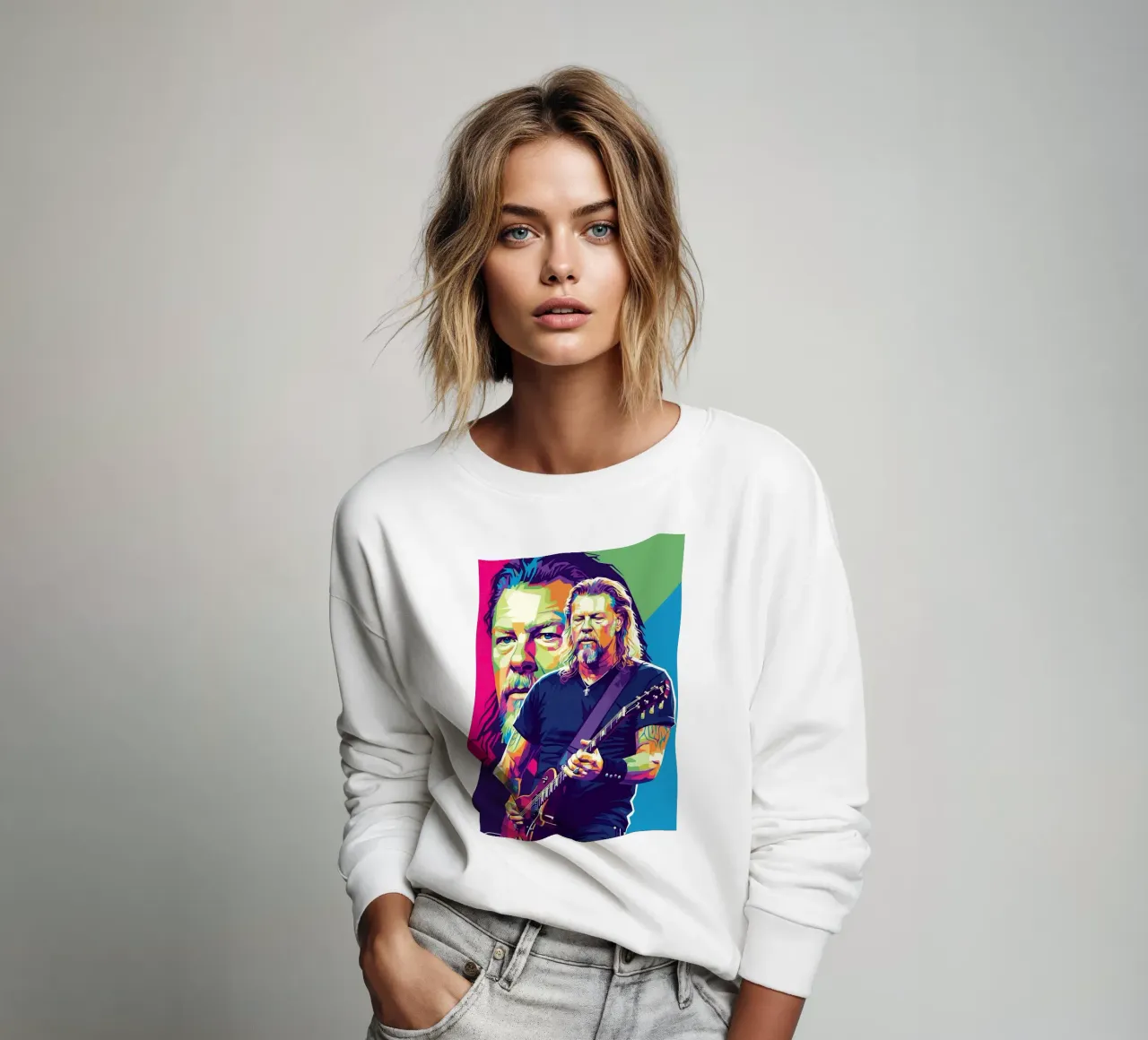 James Hetfield performance Sweatshirt von Hantamrata