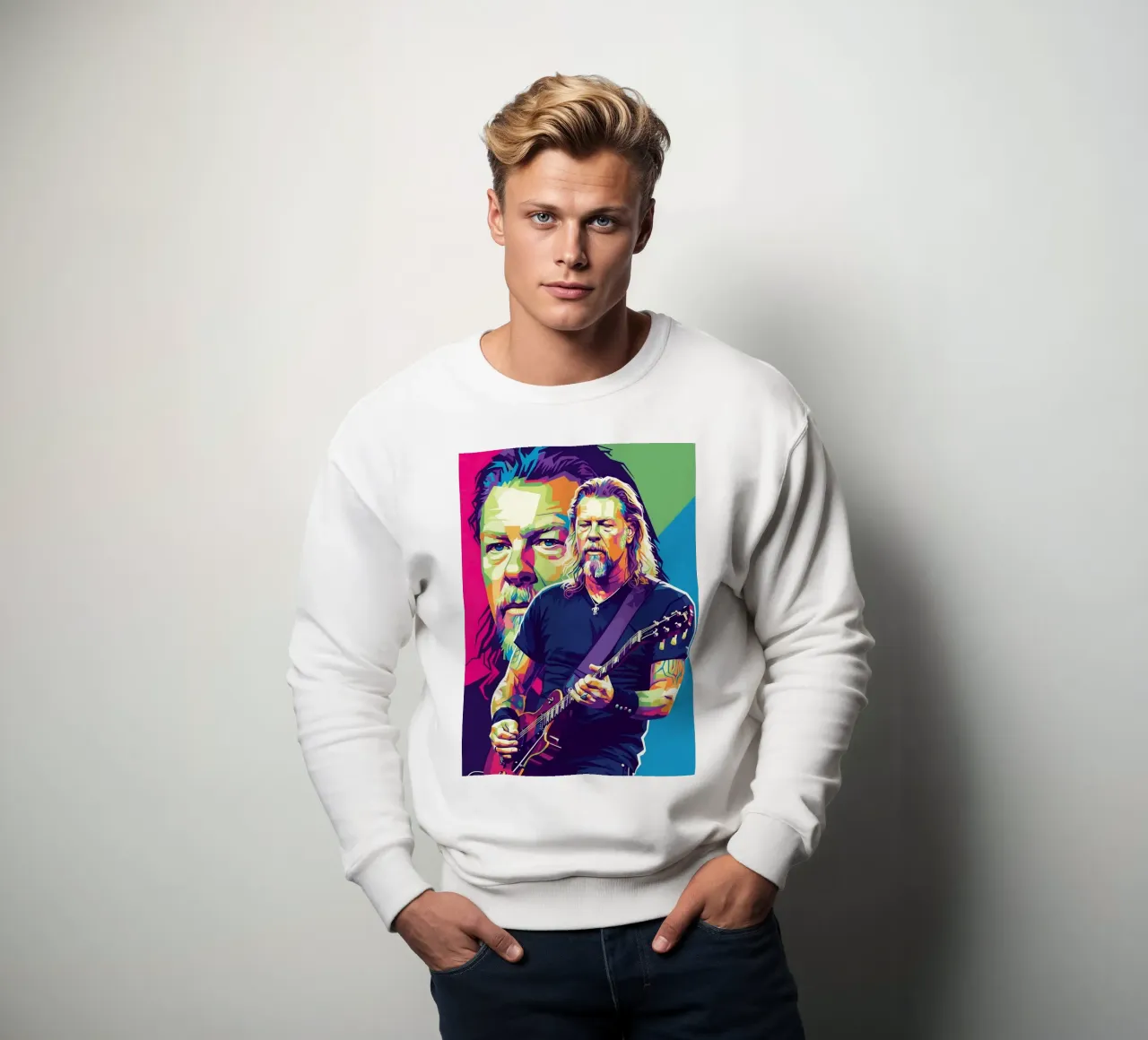 James Hetfield performance Sweatshirt von Hantamrata