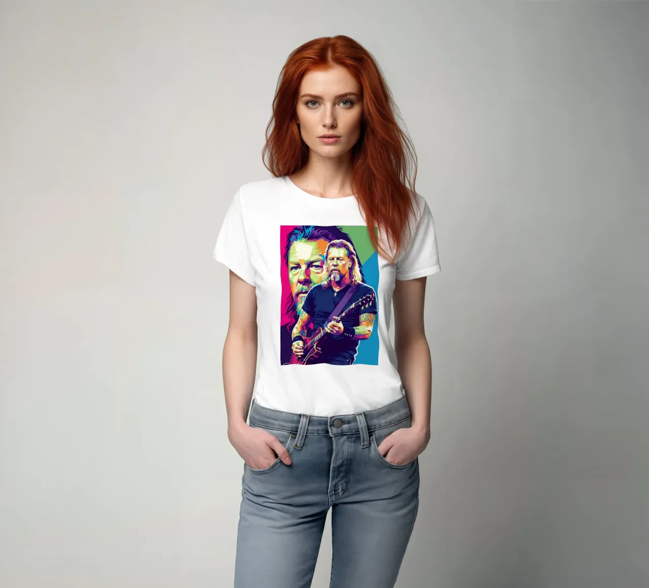 James Hetfield performance t-shirt da Hantamrata