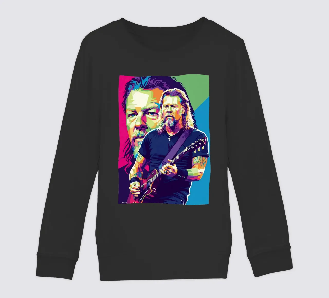 James Hetfield performance felpa bambino da Hantamrata