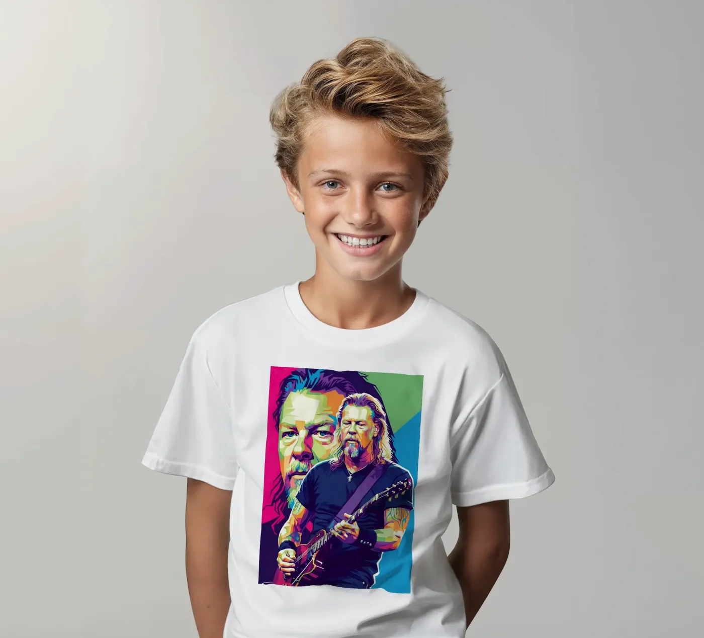 James Hetfield performance t-shirt bambini da Hantamrata