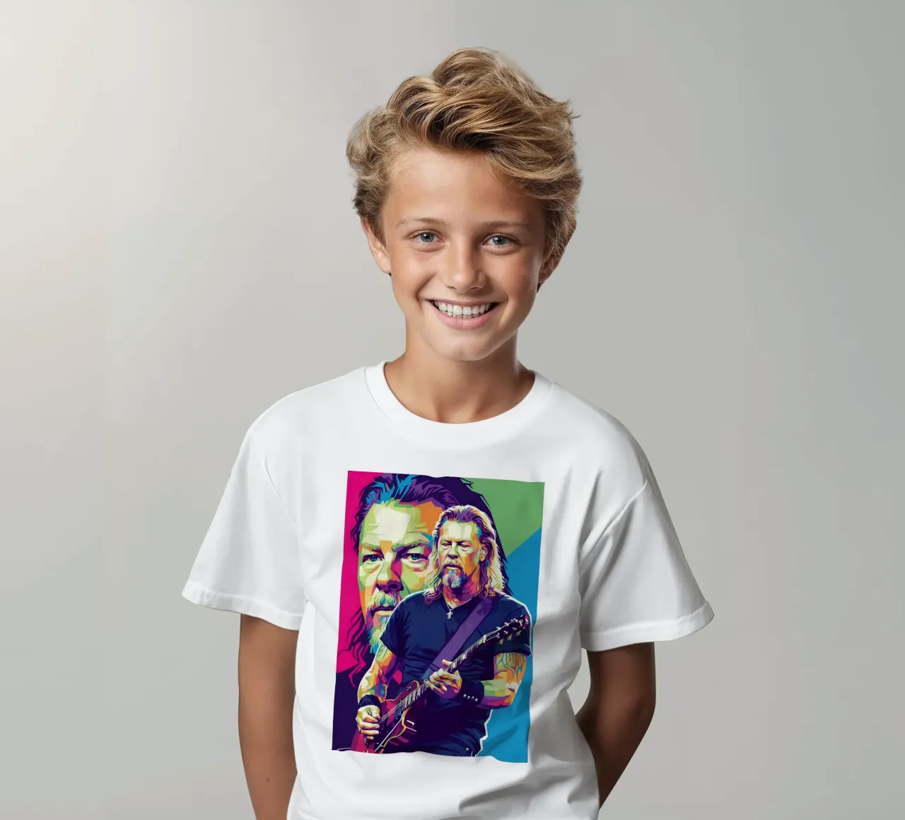 James Hetfield performance t-shirt bambini da Hantamrata