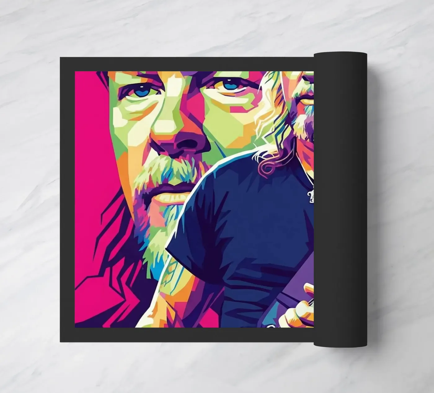 James Hetfield performance doormat by Hantamrata