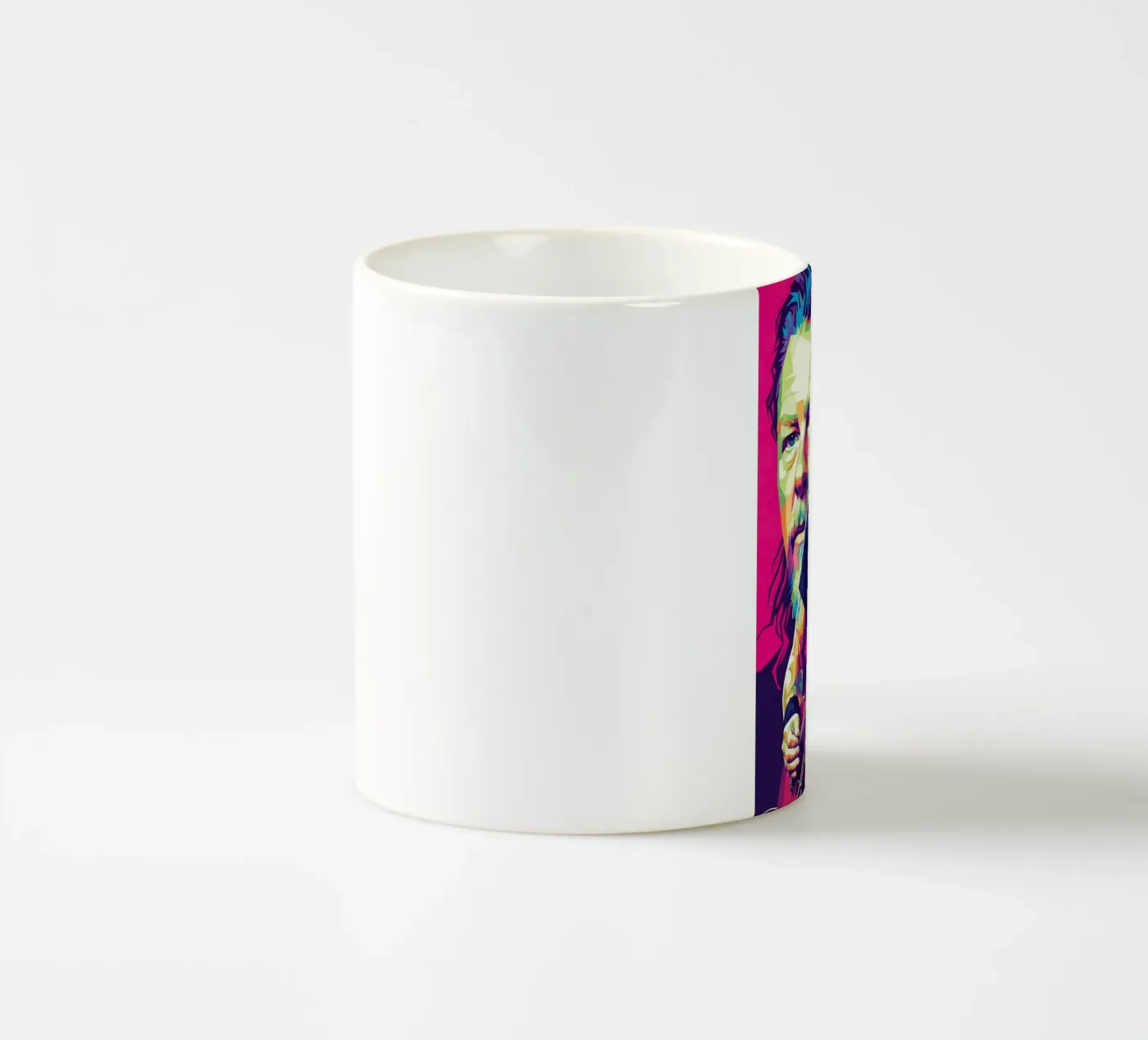 James Hetfield performance ceramic mug by Hantamrata
