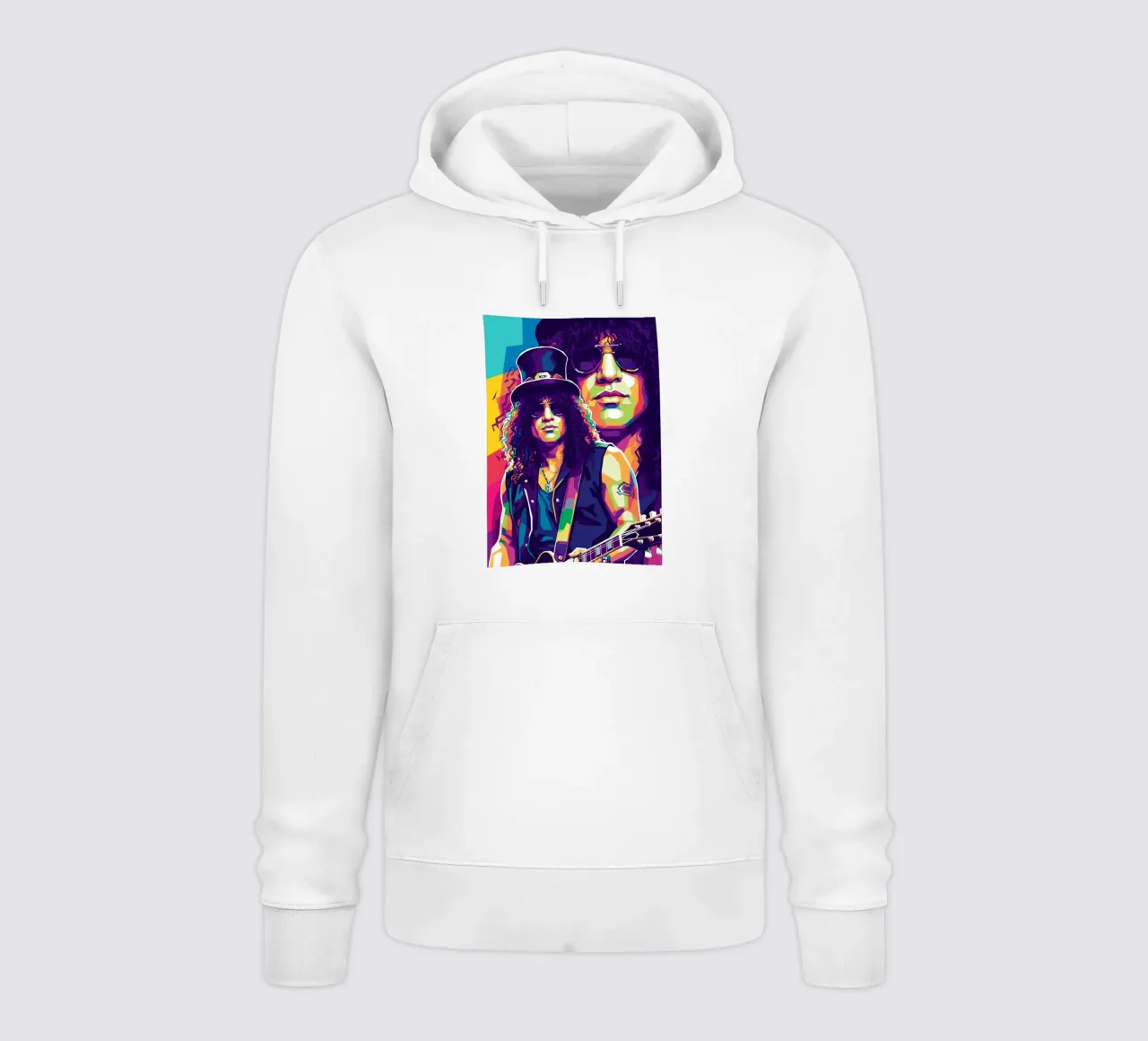 Slash - WPAP art style (1) felpa con cappuccio da Hantamrata