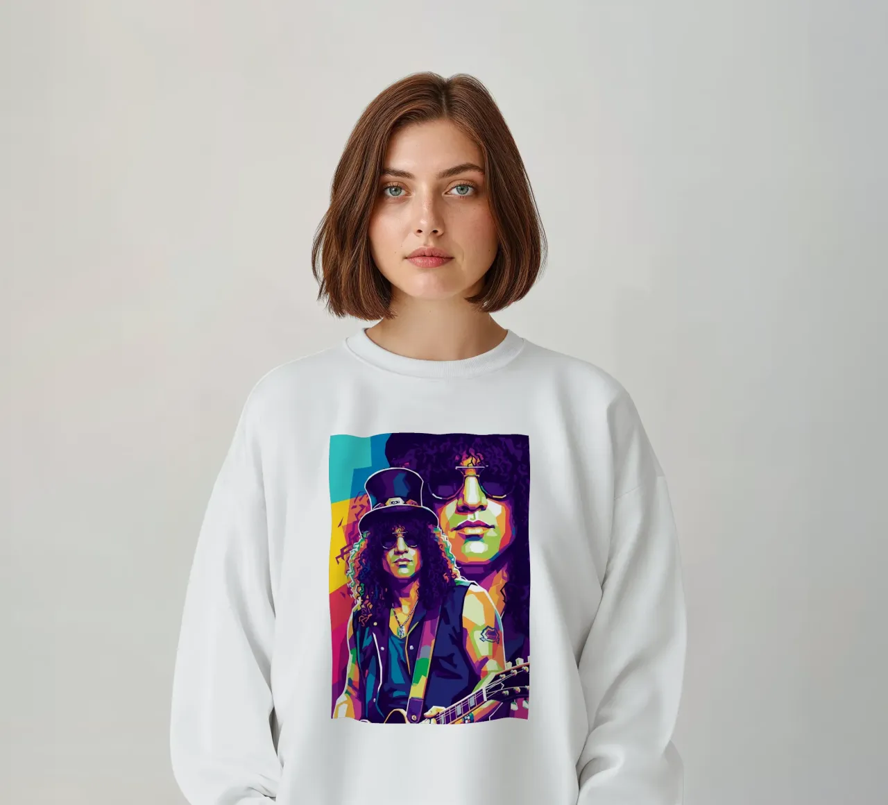 Slash - WPAP art style (1) felpa da Hantamrata