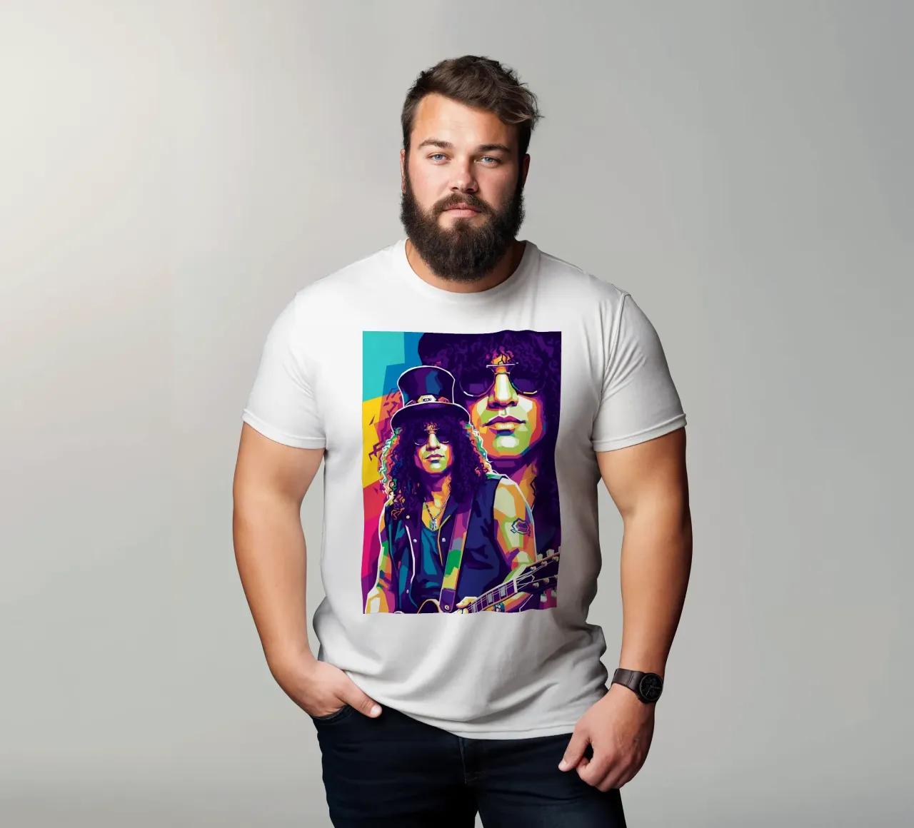 Slash - WPAP art style (1) t-shirt da Hantamrata