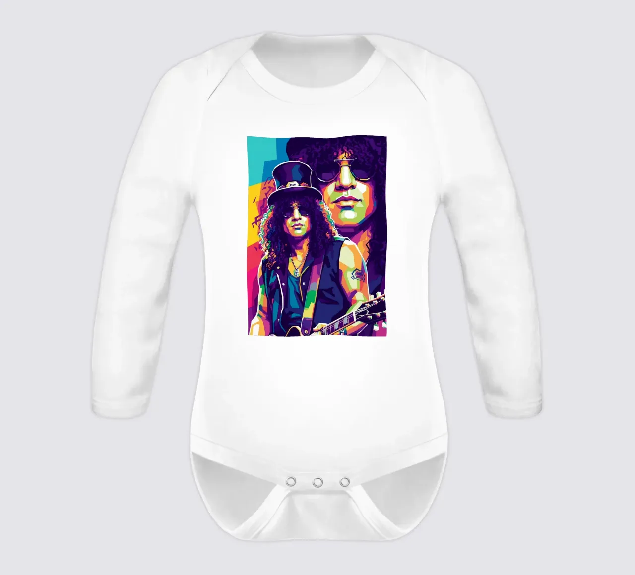 Slash - WPAP art style (1) body neonato maniche lunghe da Hantamrata