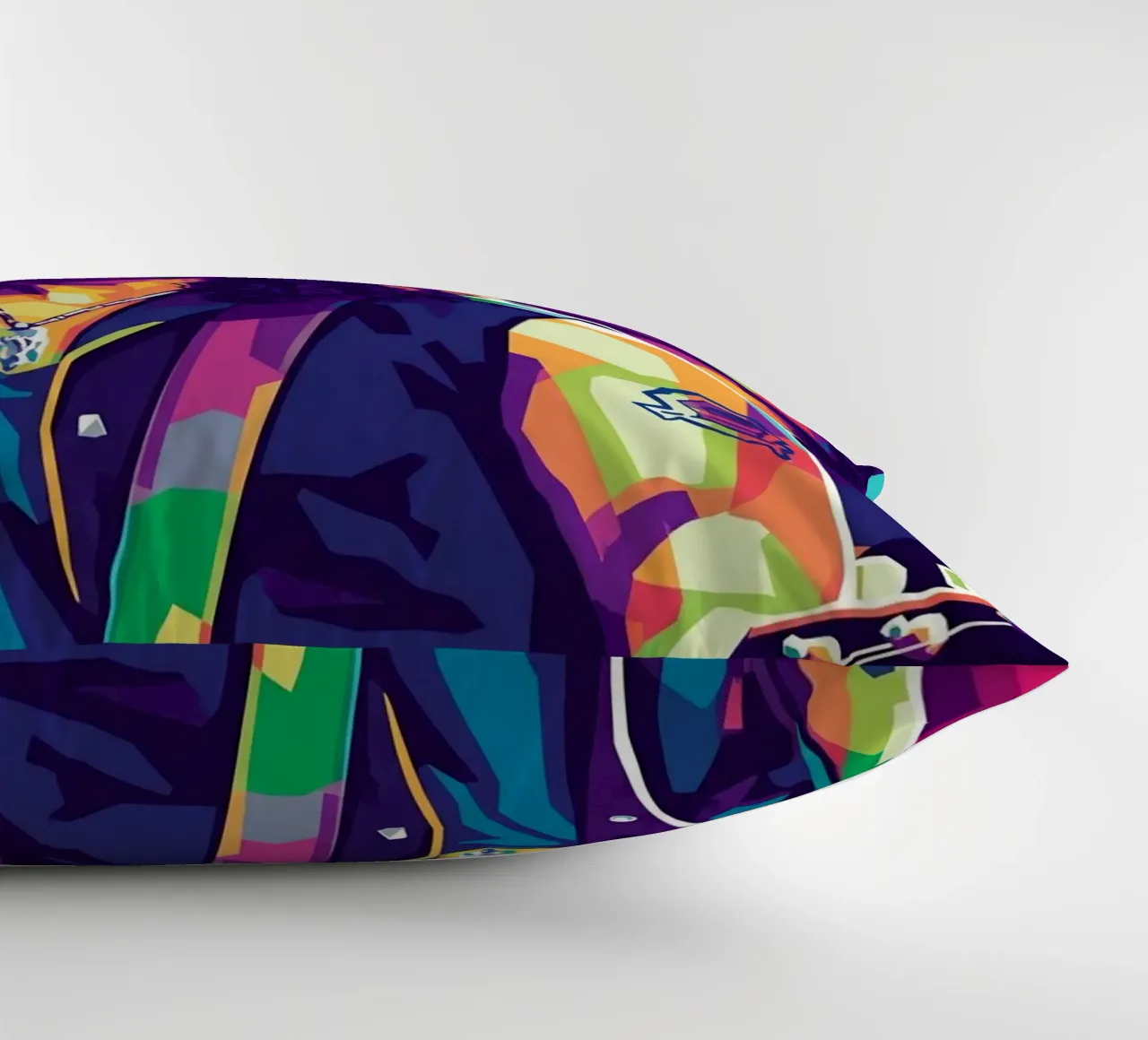 Slash - WPAP art style (1) cuscino da Hantamrata