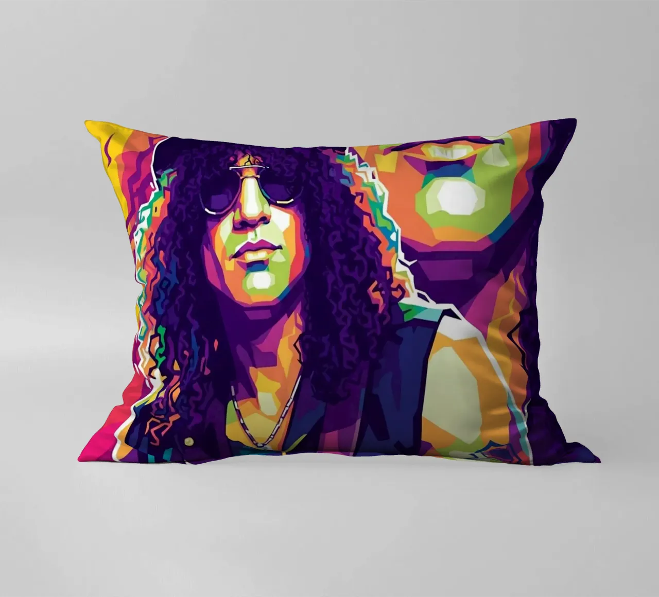 Slash - WPAP art style (1) cuscino da Hantamrata