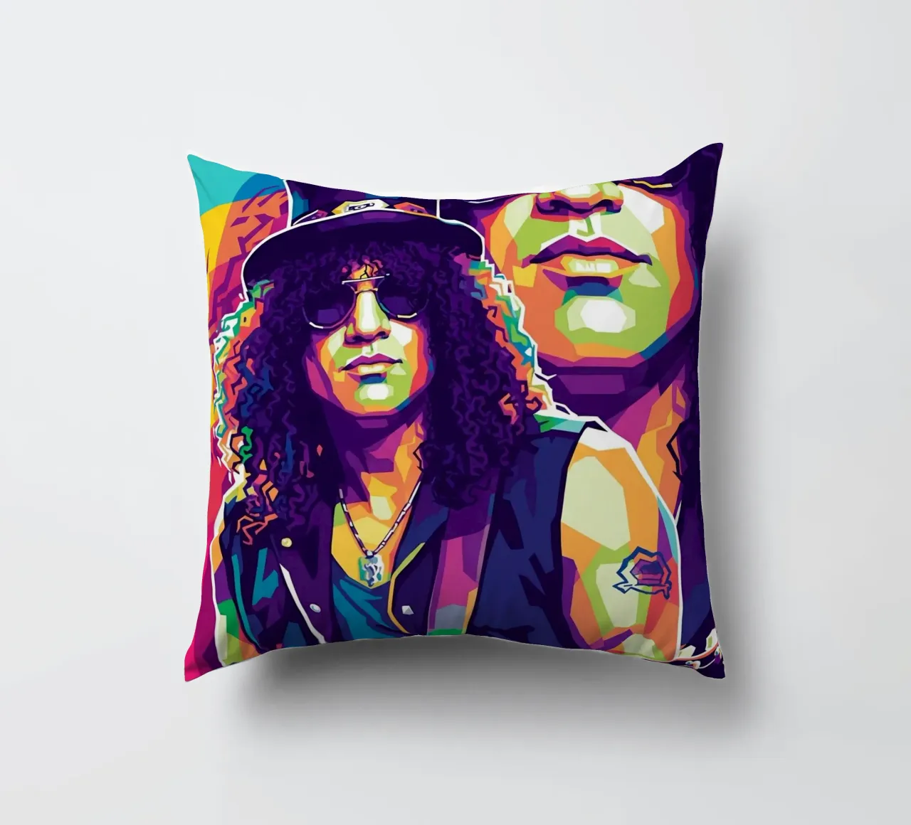 Slash - WPAP art style (1) cuscino da Hantamrata