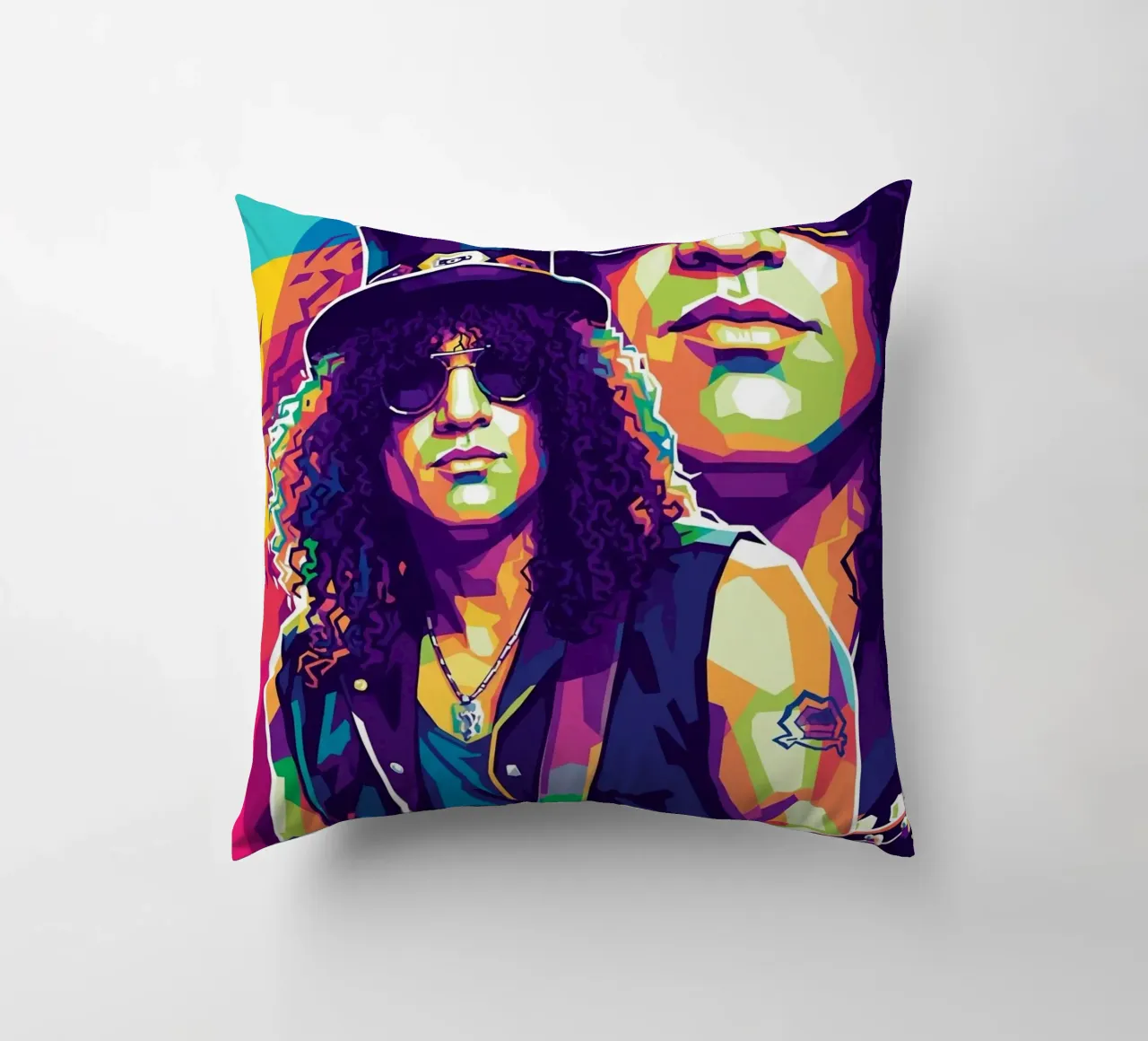 Slash - WPAP art style (1) cuscino da Hantamrata