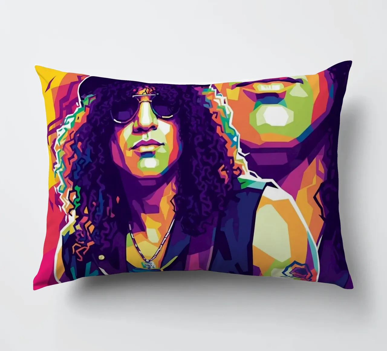 Slash - WPAP art style (1) cuscino da Hantamrata