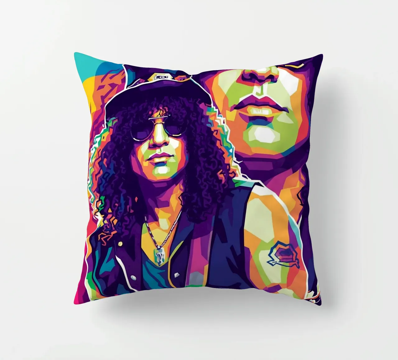 Slash - WPAP art style (1) cuscino da Hantamrata