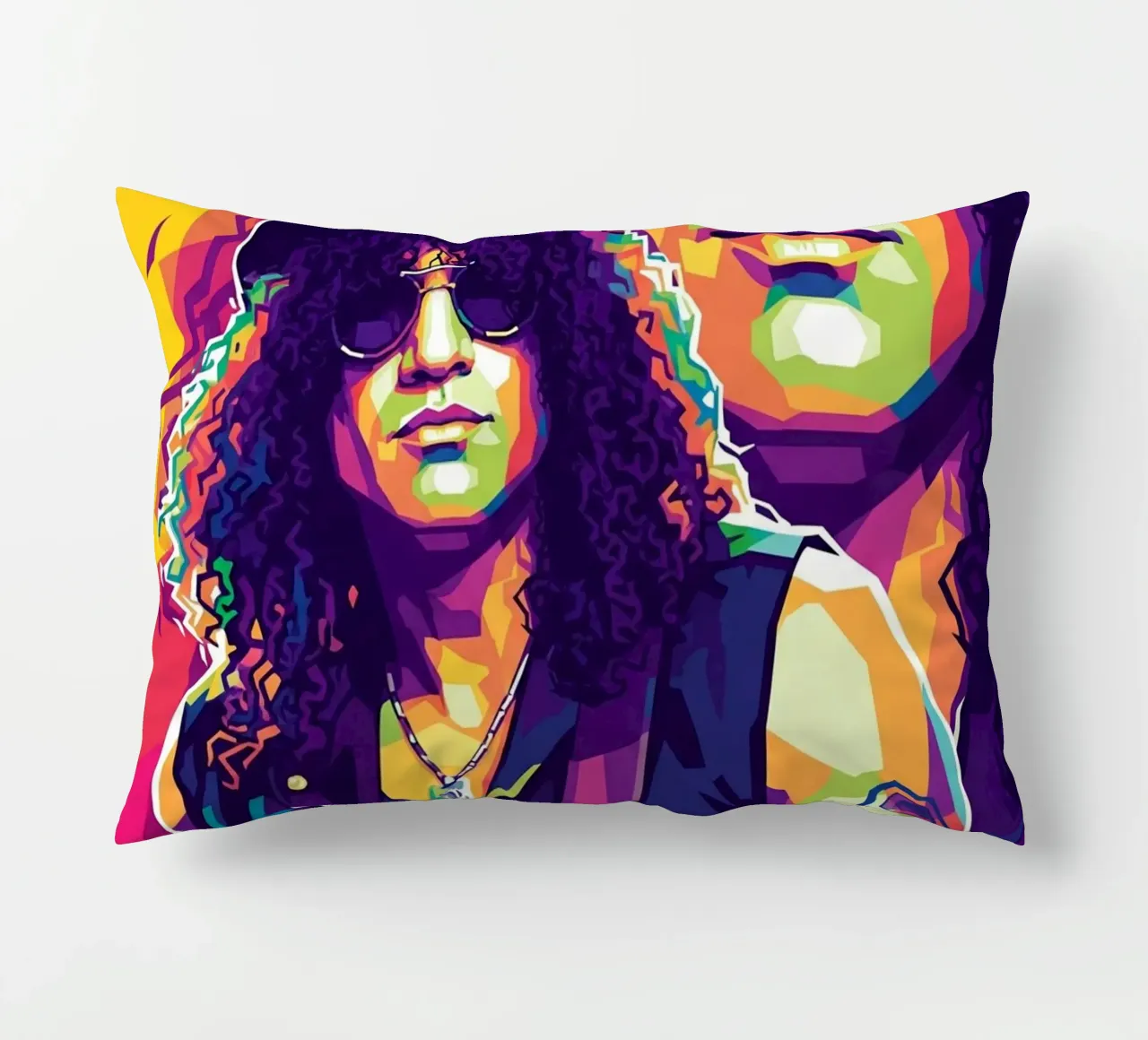 Slash - WPAP art style (1) cuscino da Hantamrata