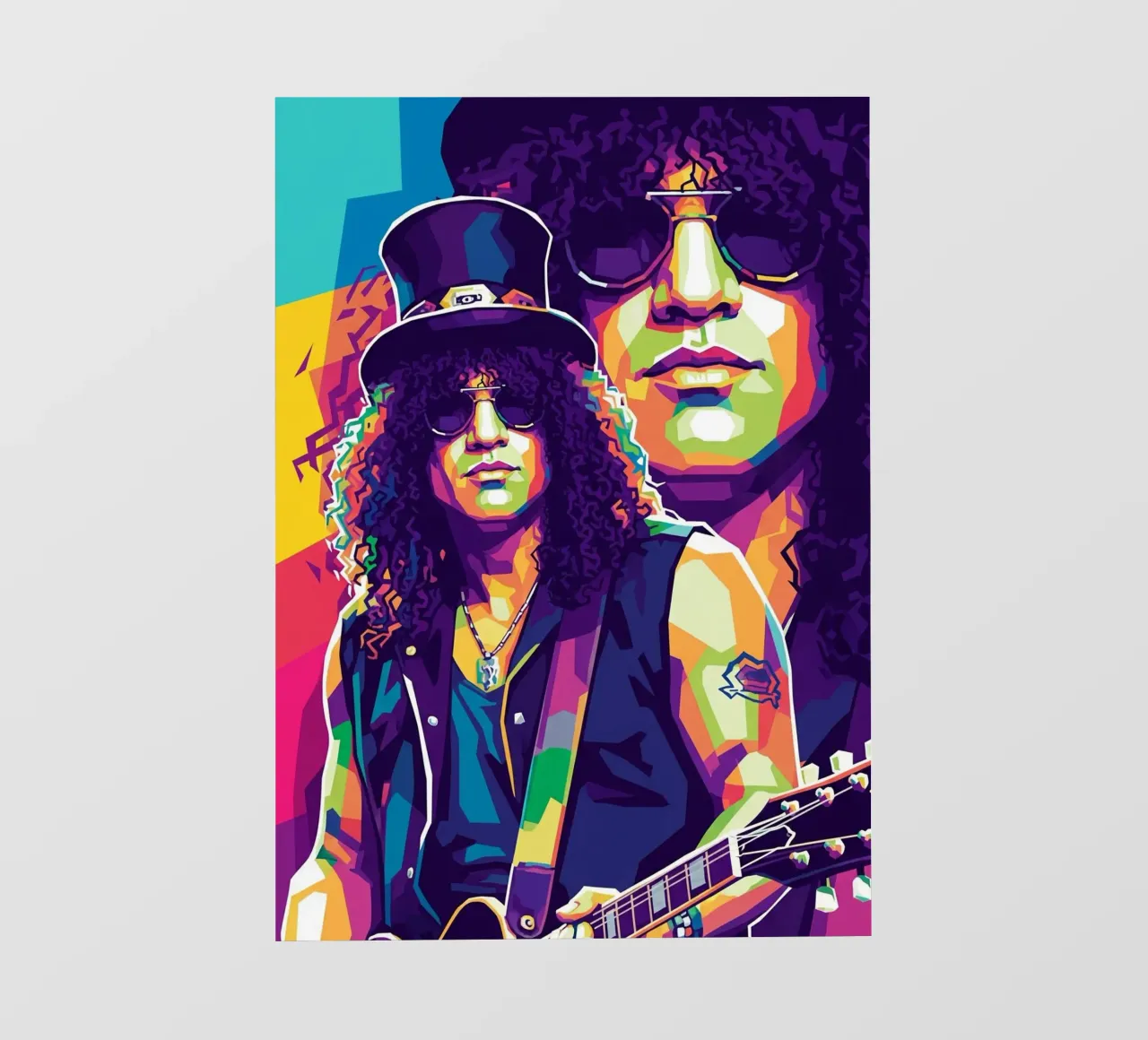 Slash - WPAP art style (1) pellicola backlit da Hantamrata