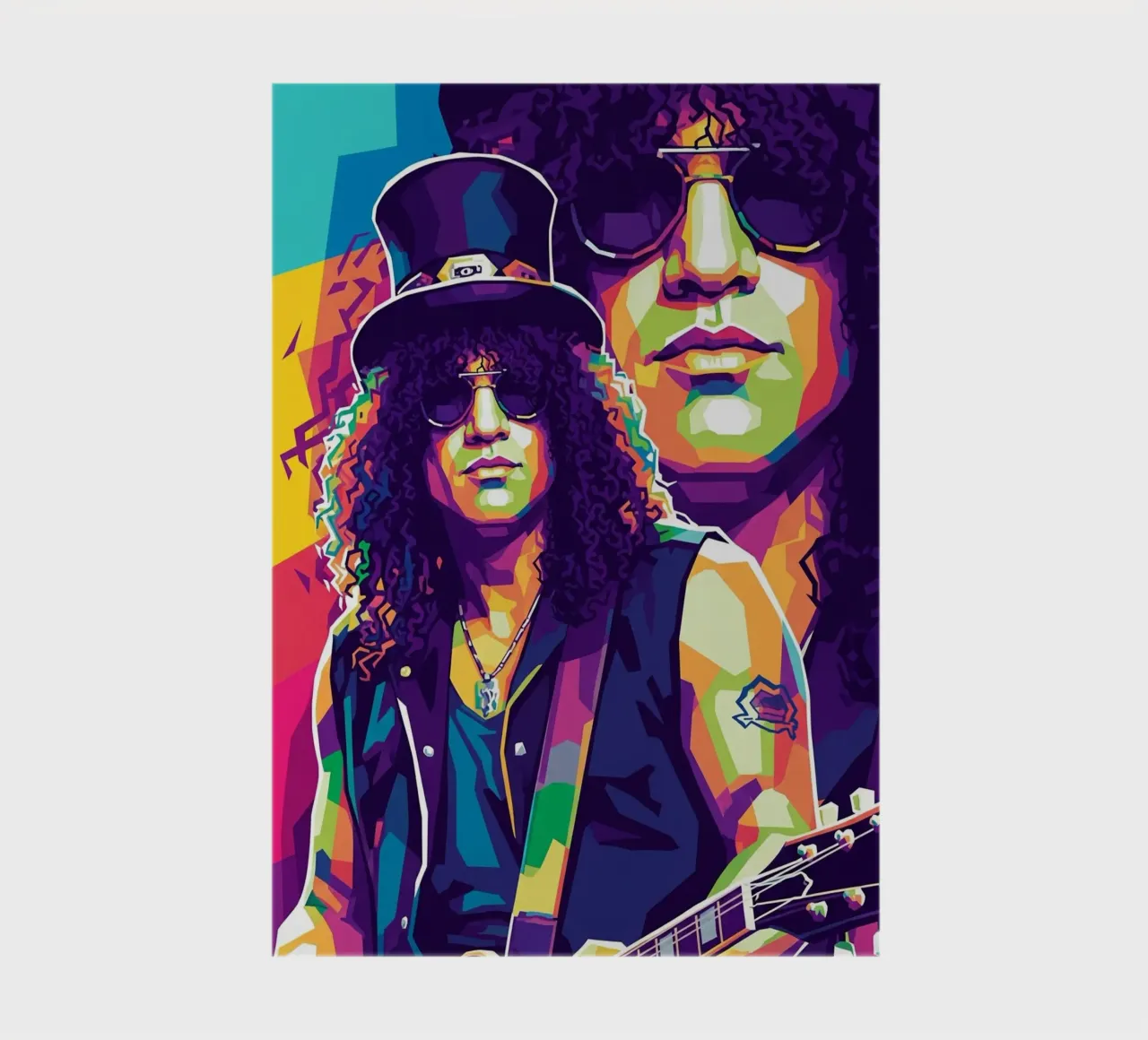 Slash - WPAP art style (1) notebook by Hantamrata