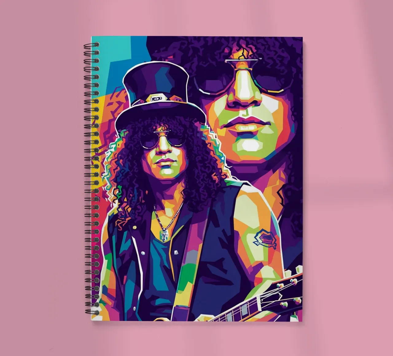 Slash - WPAP art style (1) diario ad anelli da Hantamrata