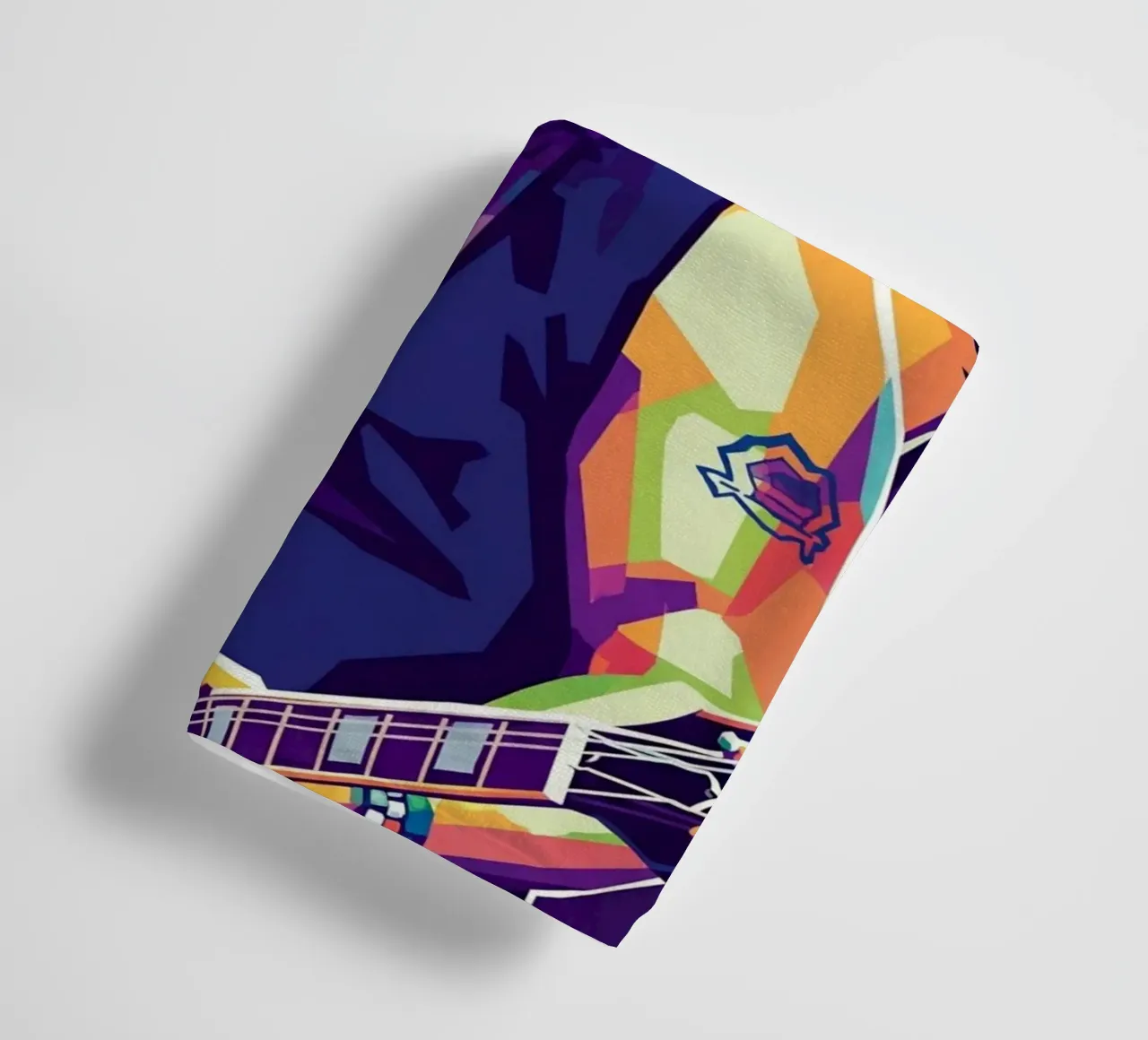 Slash - WPAP art style (1) towel by Hantamrata