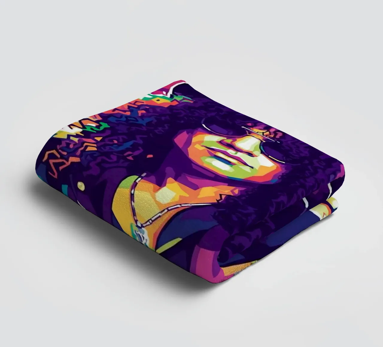 Slash - WPAP art style (1) towel by Hantamrata