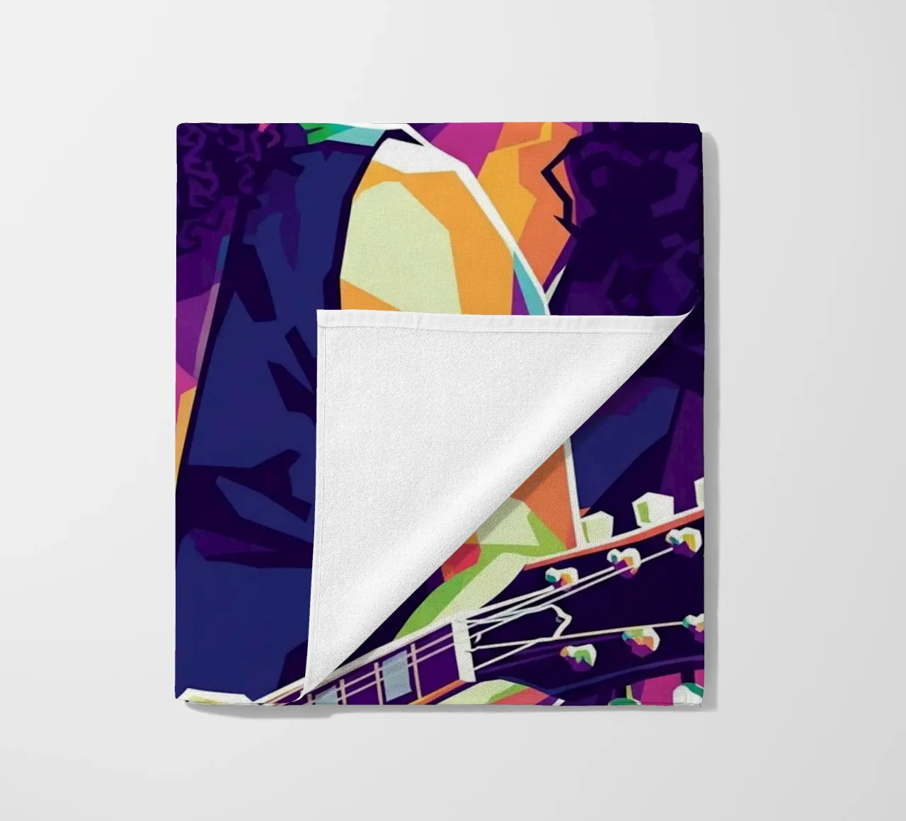 Slash - WPAP art style (1) strandhanddoek van Hantamrata