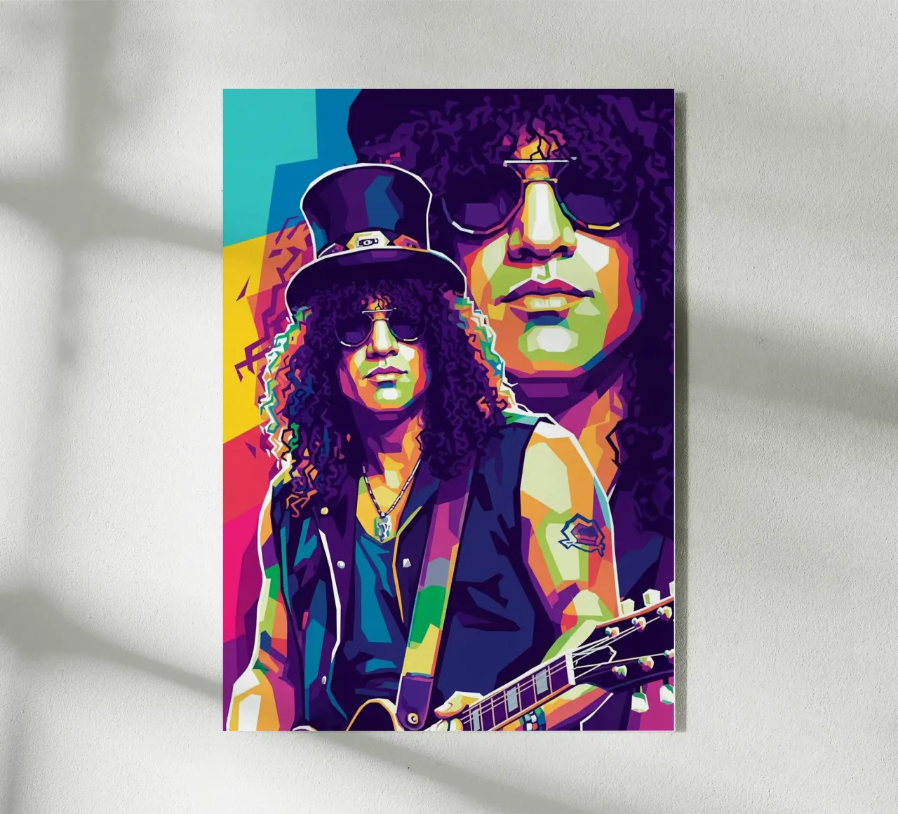 Slash - WPAP art style (1) plexiglass da Hantamrata