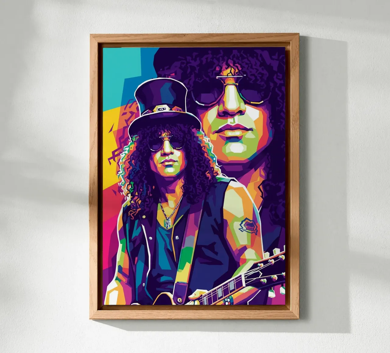 Slash - WPAP art style (1) alluminio dibond da Hantamrata