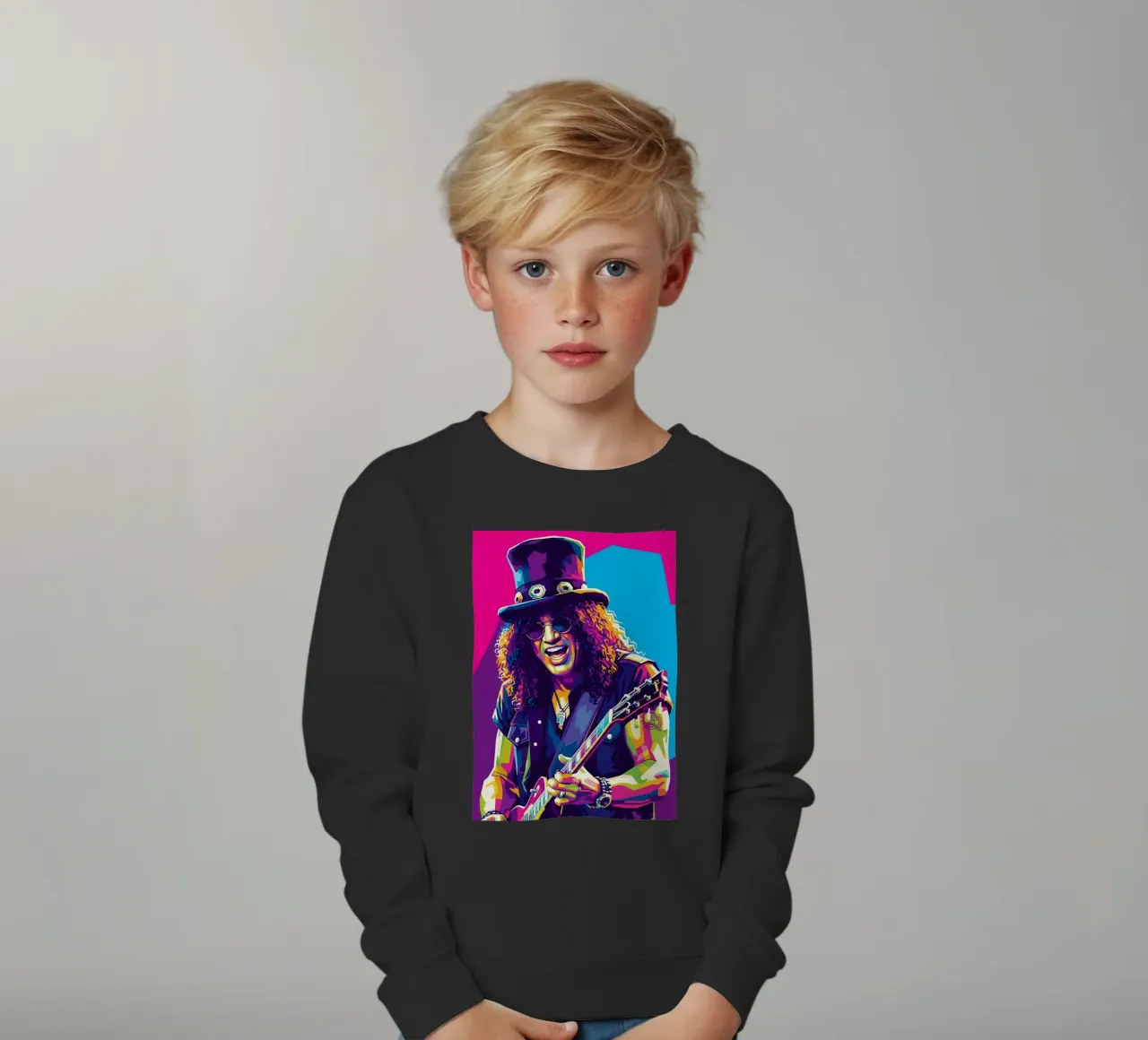 Slash - WPAP art style (2) felpa bambino da Hantamrata