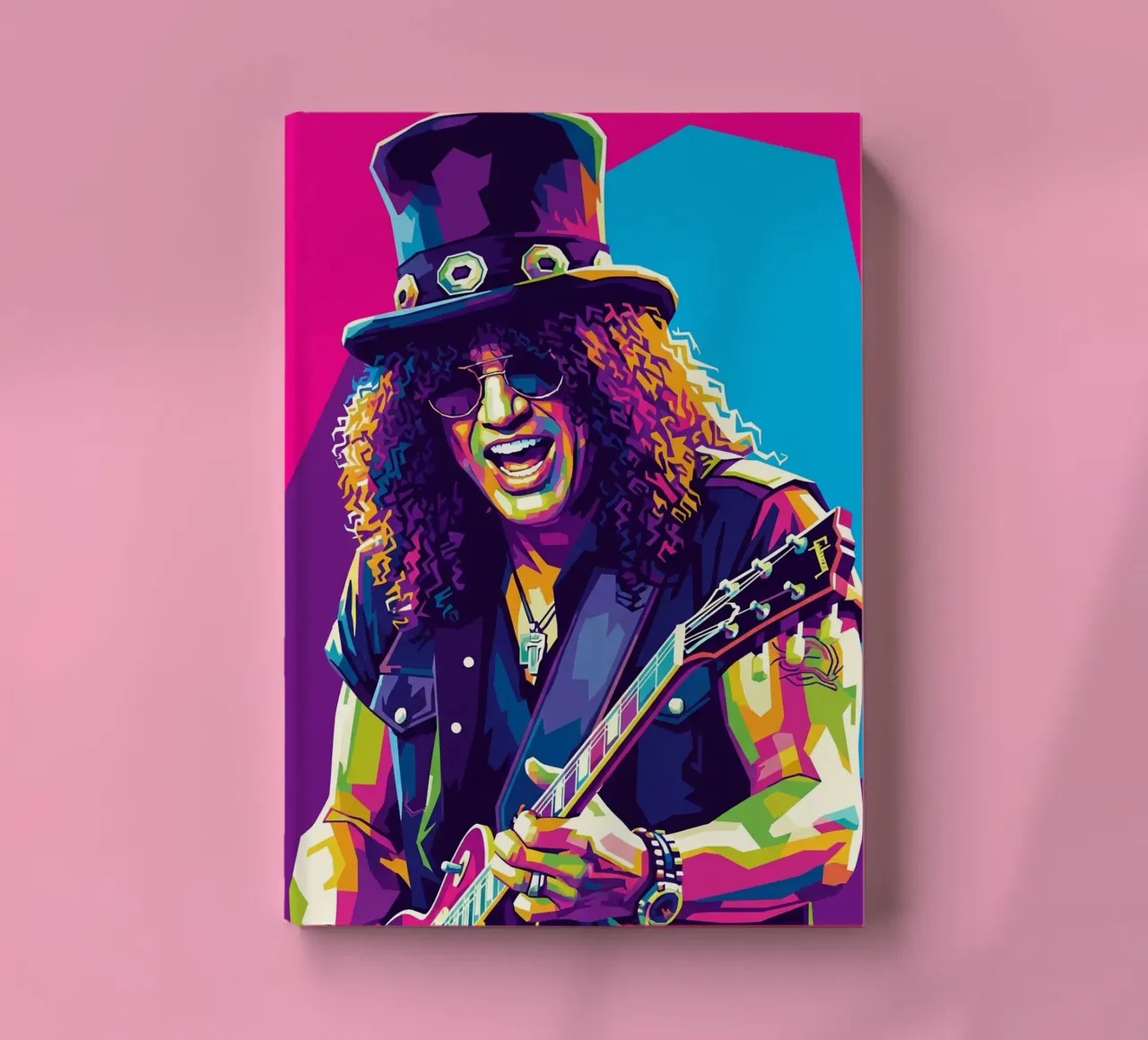Slash - WPAP art style (2) notebook by Hantamrata