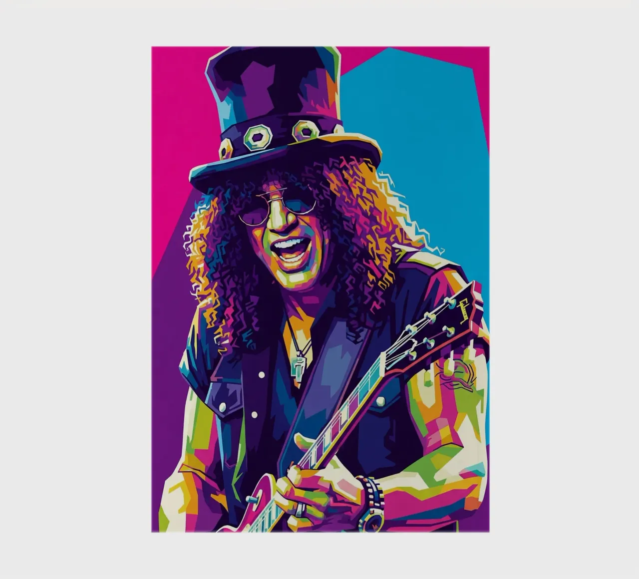 Slash - WPAP art style (2) notebook by Hantamrata