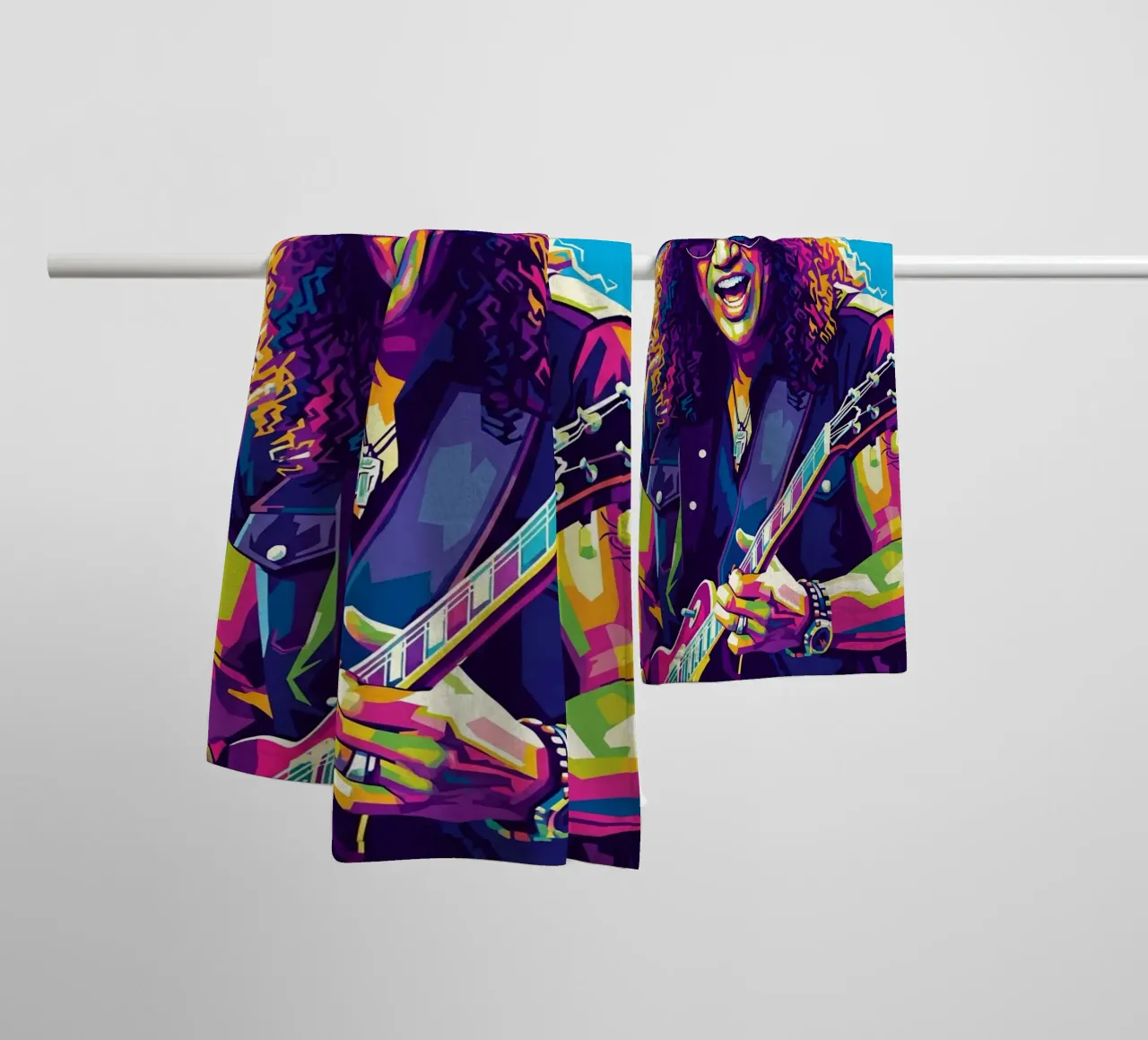 Slash - WPAP art style (2) asciugamano da bagno da Hantamrata