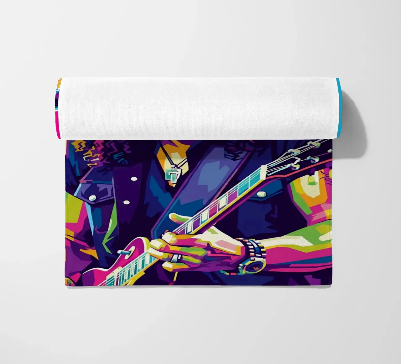 Slash - WPAP art style (2) strandhanddoek van Hantamrata