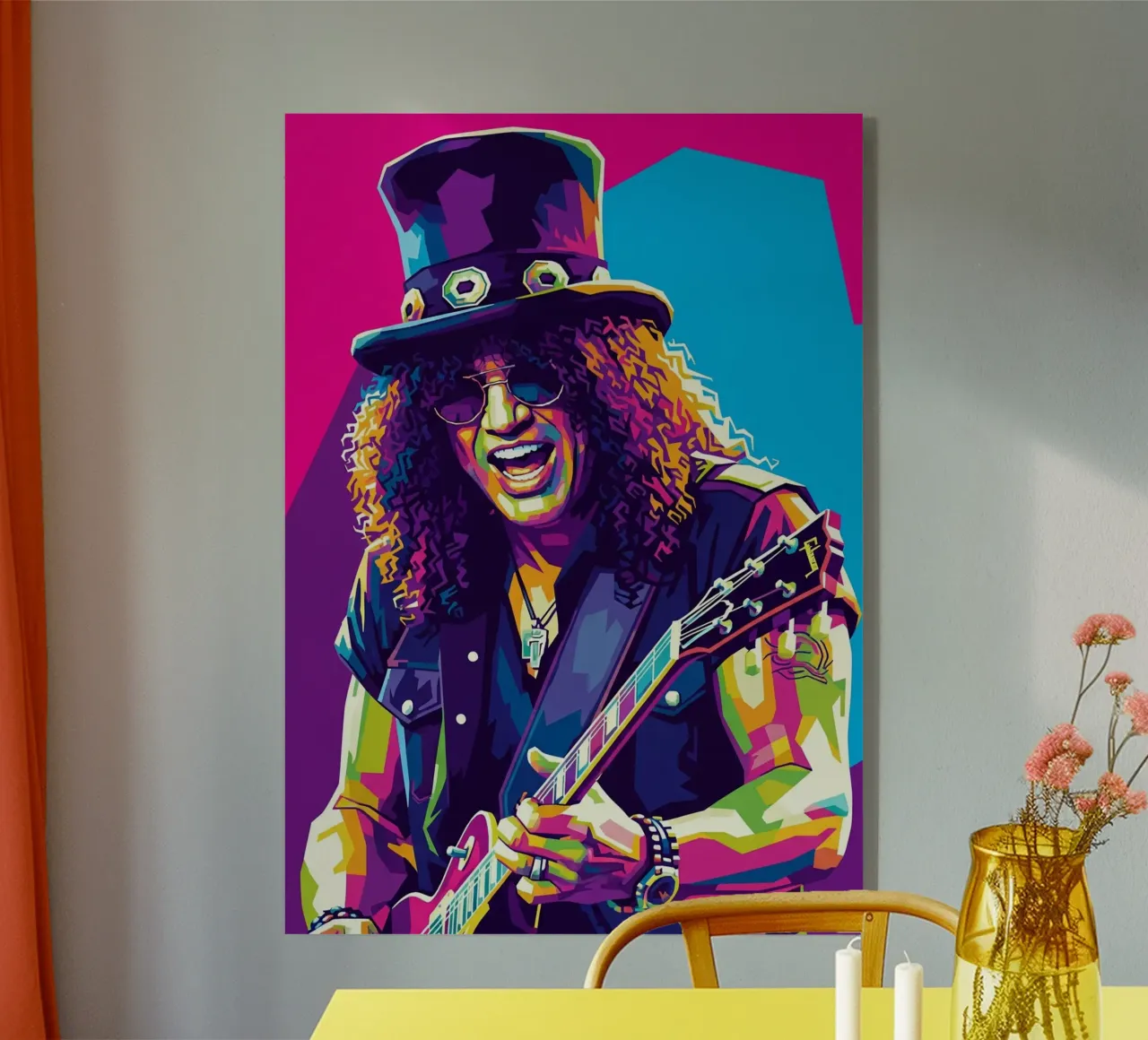 Slash - WPAP art style (2) plexiglass da Hantamrata