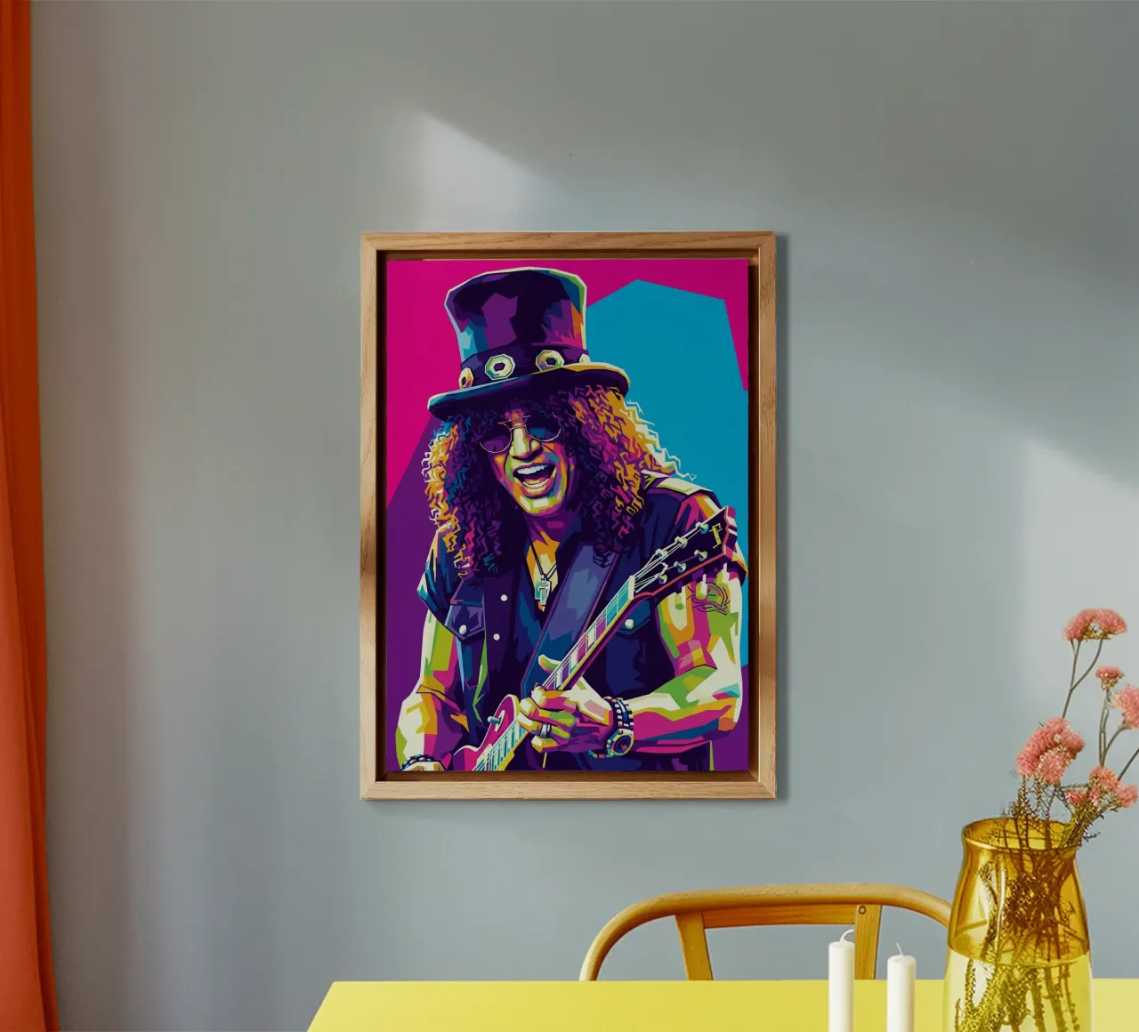 Slash - WPAP art style (2) alluminio dibond da Hantamrata