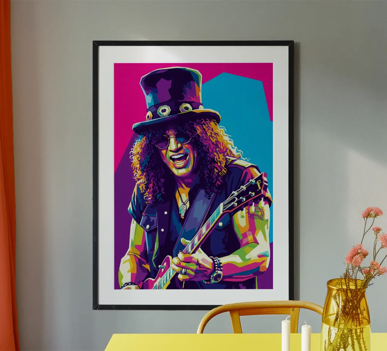Slash - WPAP art style (2) hahnemühle van Hantamrata