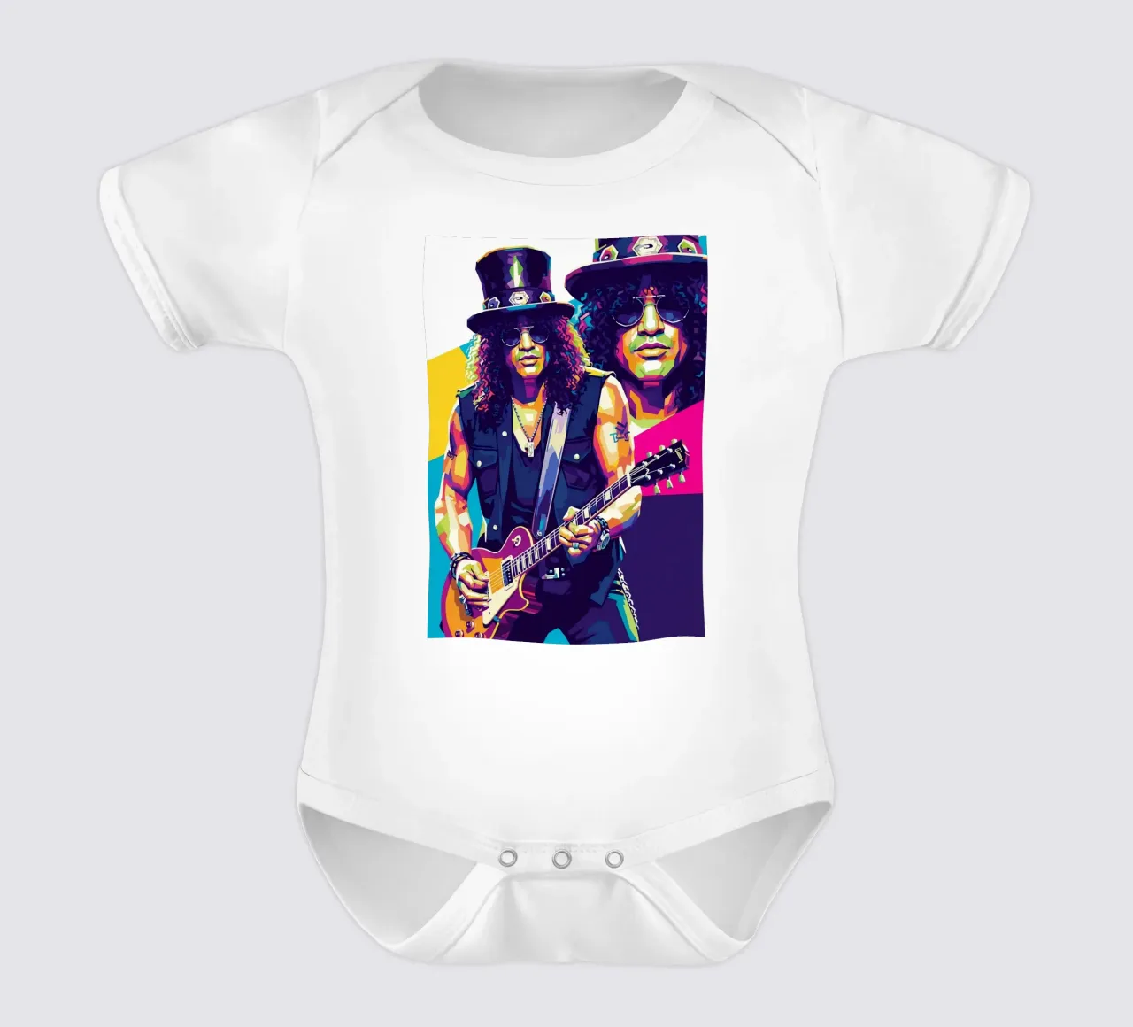 Slash - WPAP art style (3) body neonato maniche corte da Hantamrata