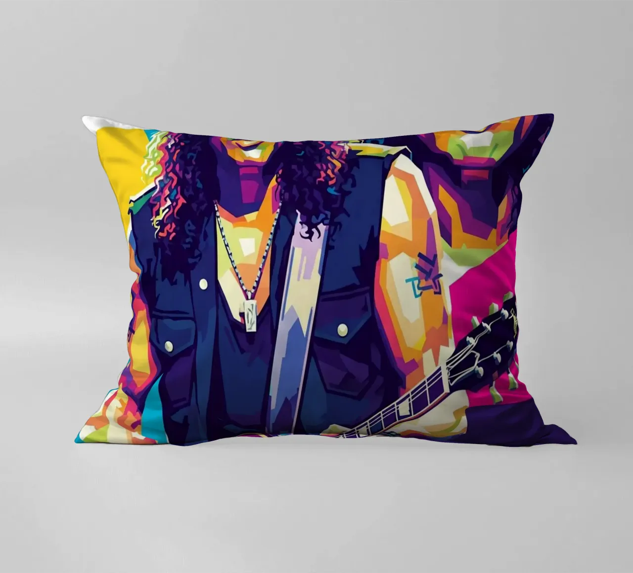 Slash - WPAP art style (3) cuscino da Hantamrata