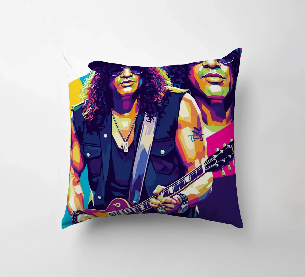 Slash - WPAP art style (3) cuscino da Hantamrata