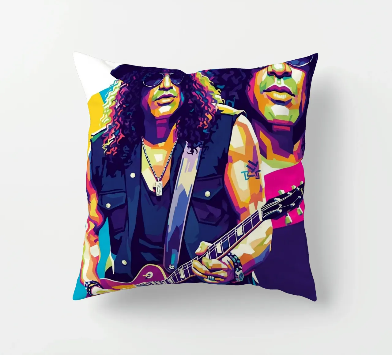 Slash - WPAP art style (3) cuscino da Hantamrata