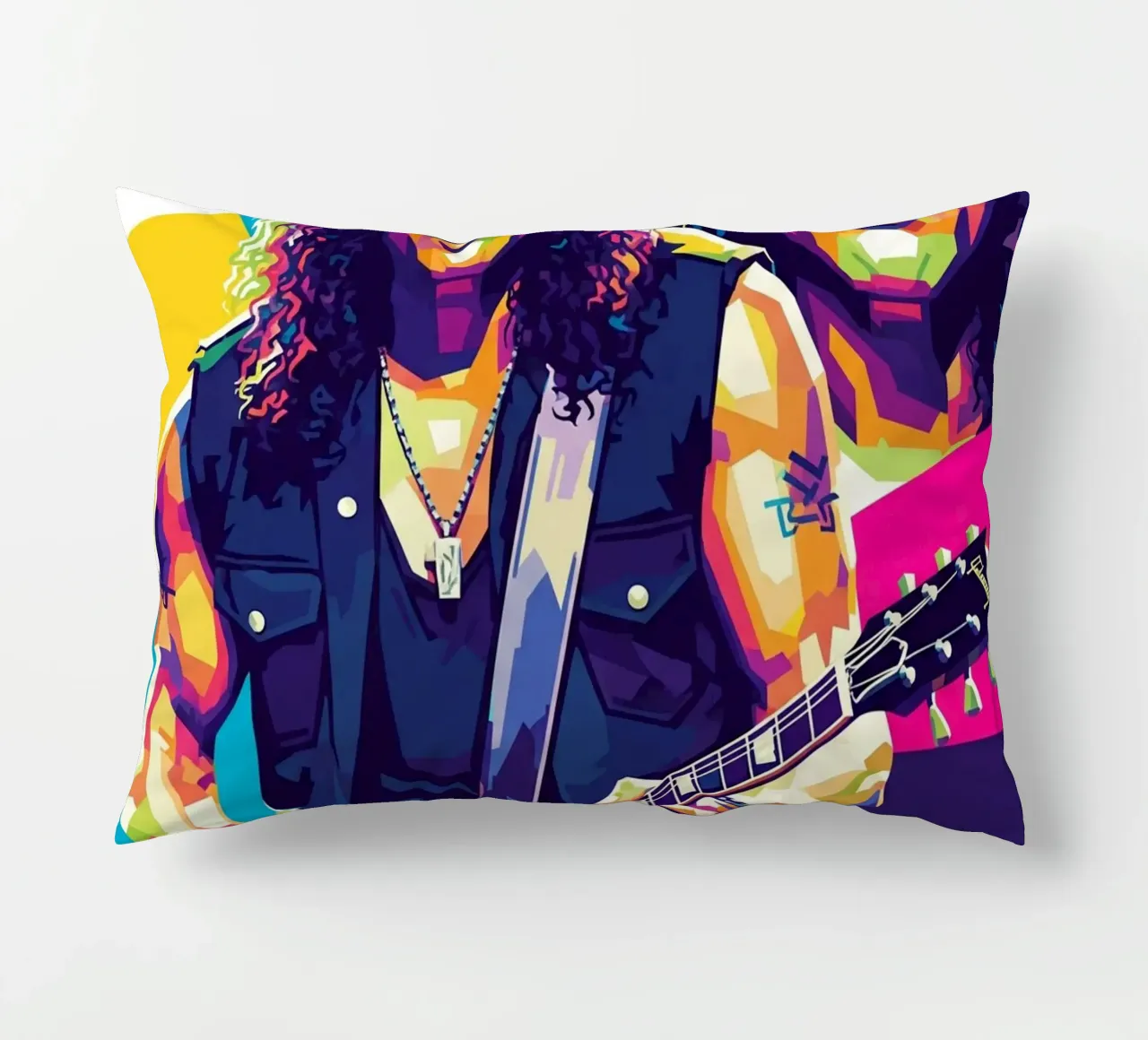 Slash - WPAP art style (3) cuscino da Hantamrata