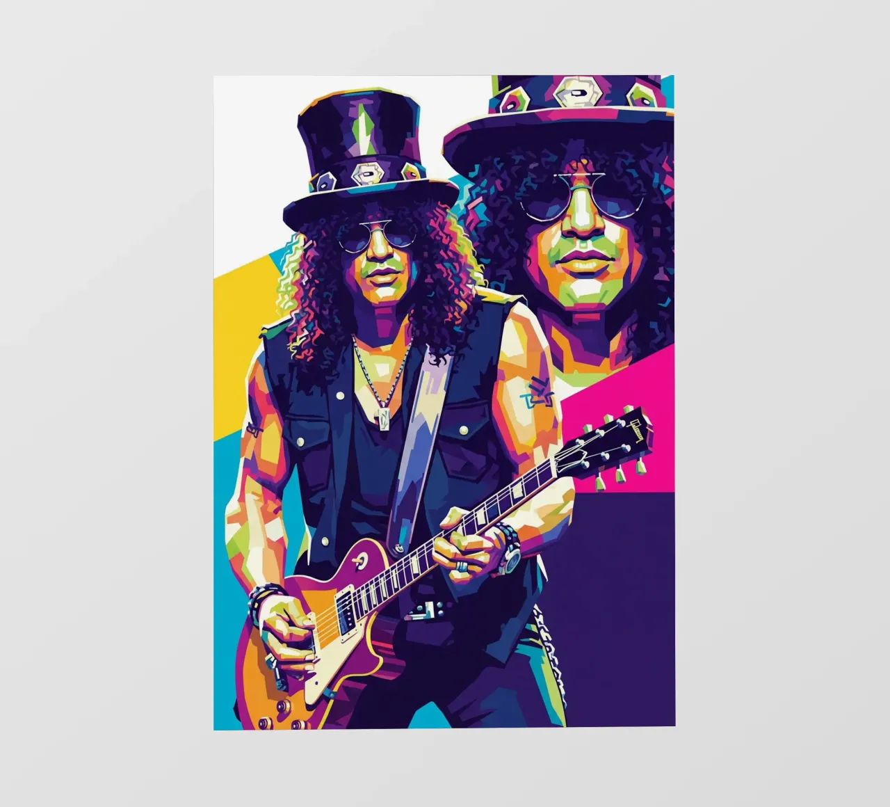 Slash - WPAP art style (3) pellicola backlit da Hantamrata